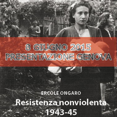 Presentazione di "Resistenza nonviolenta" a Genova