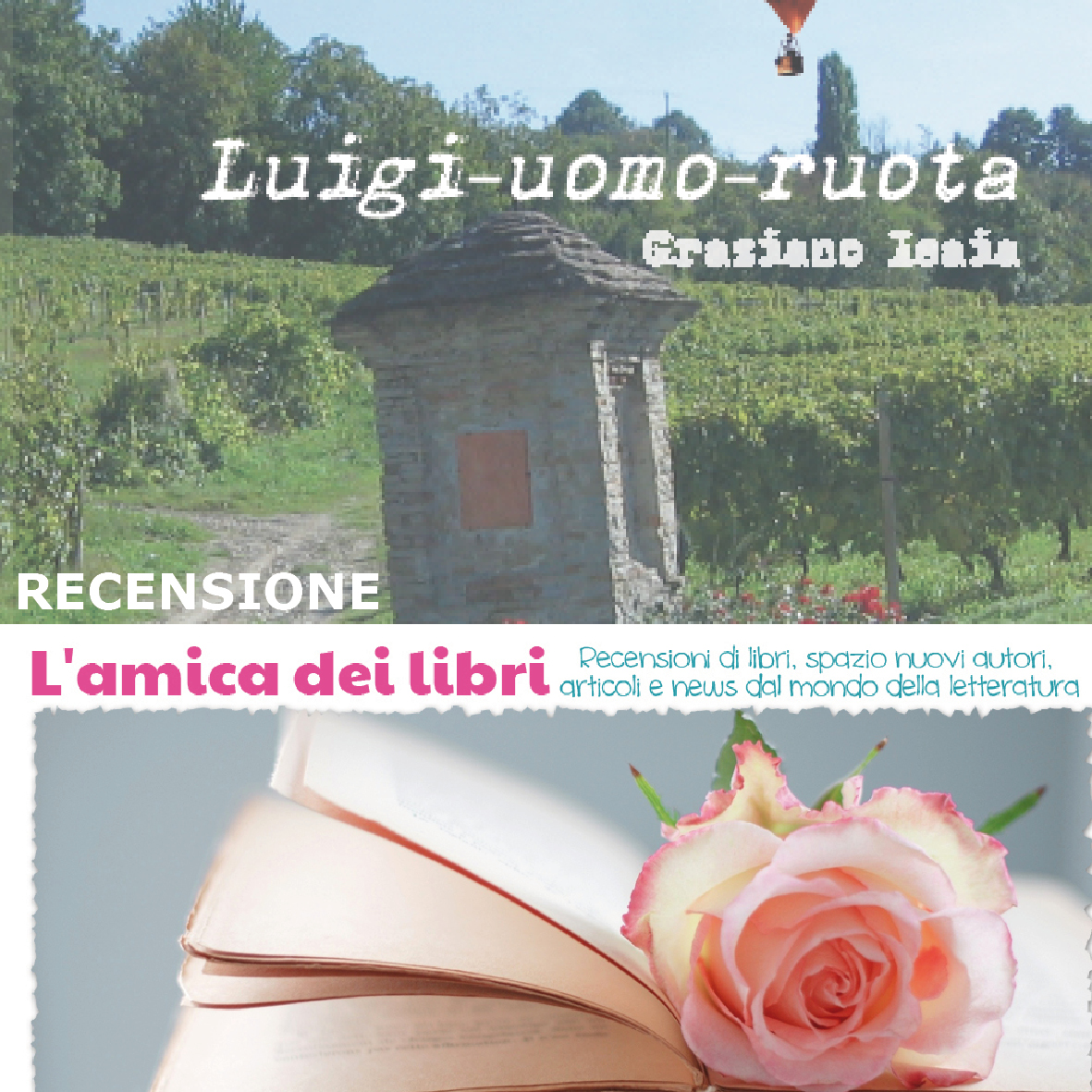 Recensione a "Luigi-uomo-ruota" su amicadeilibri.blogspot.it