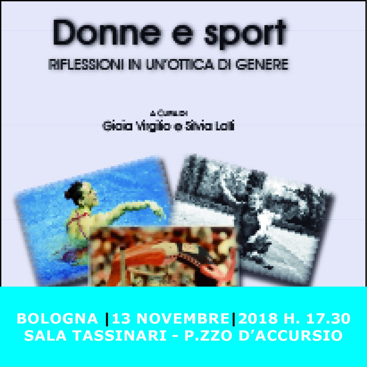 Presentazione "Donne e sport" a Bologna, Pal.zzo d'Accursio