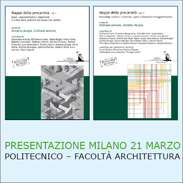 Presentazione "Mappe della precariet" al Politecnico di Milano