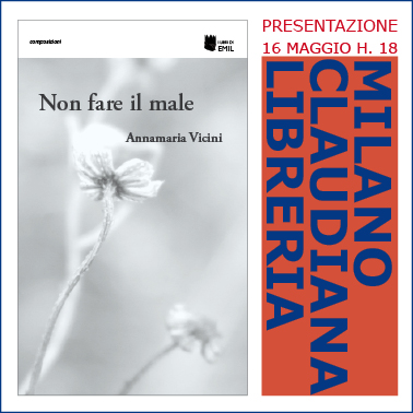 Presentazione "Non fare il male" alla Libreria Claudiana, Milano