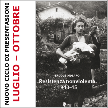 Nuovo ciclo presentazioni per "Resistenza nonviolenta!