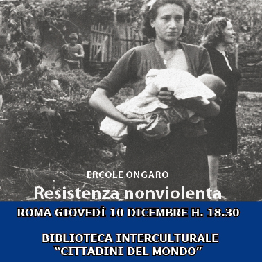 Presentazione di "Resistenza nonviolenta" a Roma