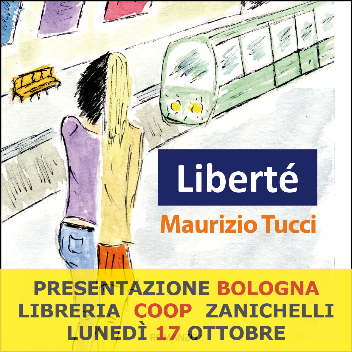 Presentazione di "Liberte'" alla Coop Zanichelli di Bologna