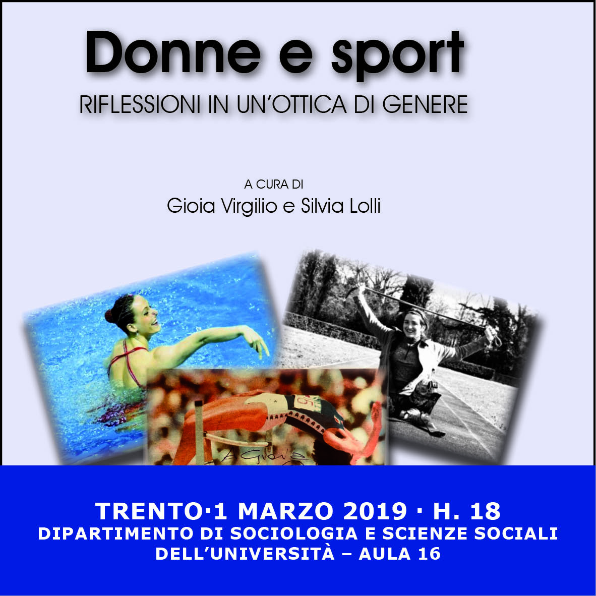 Presentazione "Donne e sport", Trento