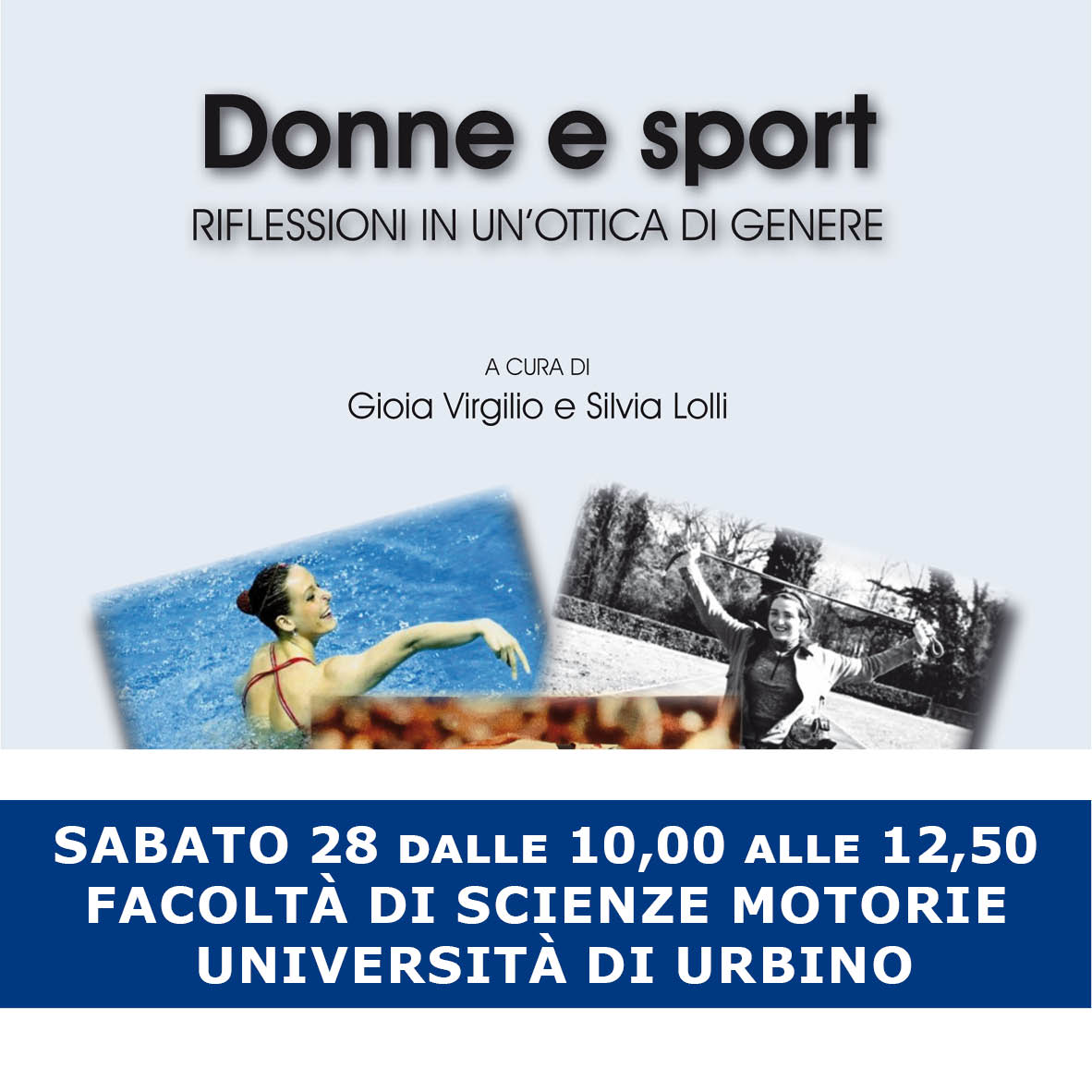 "Donne e sport" a Urbino | 28 Marzo